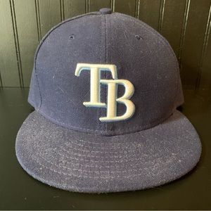 Tampa Bay Rays New Era 59FIFTY Official On-Field Cap